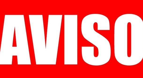 aviso À populaÇÃo _ alerta vermelho