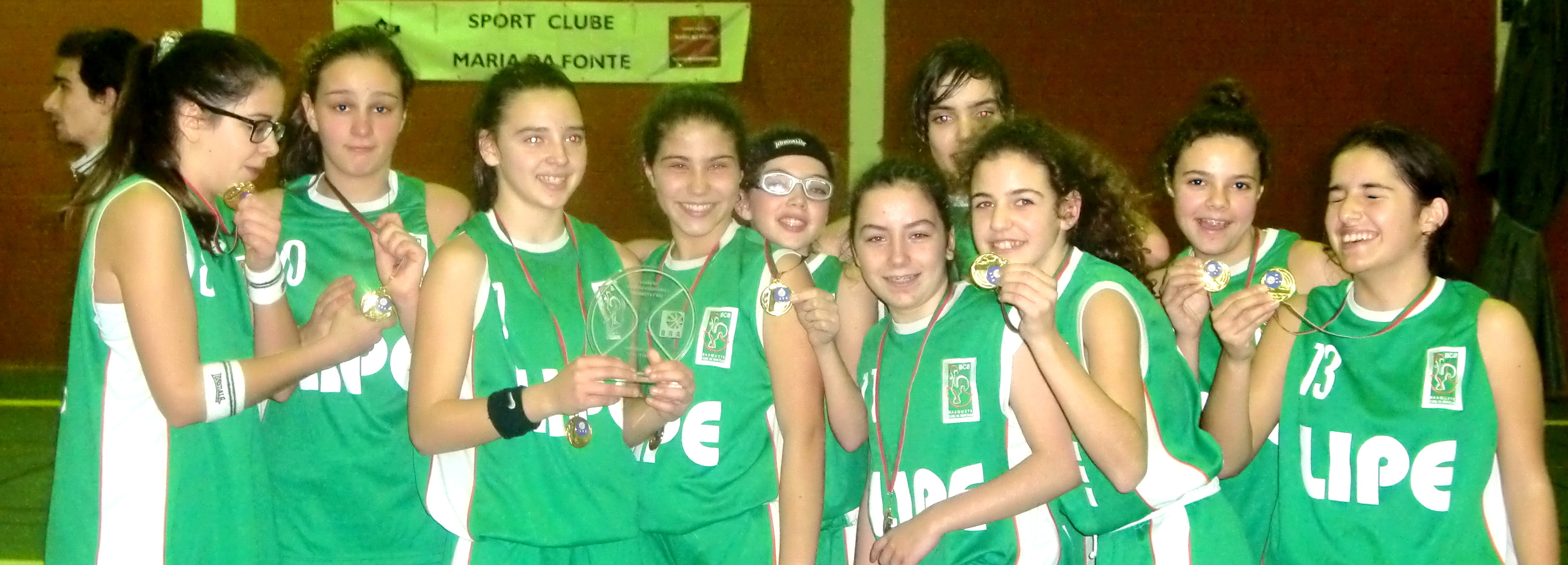 Basquete Clube de Barcelos campeão distrital de sub-14