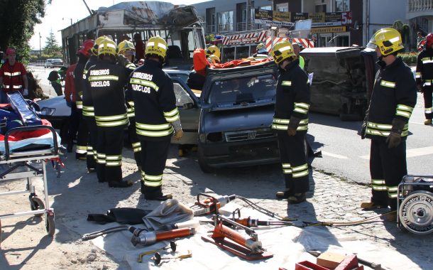 município promoveu simulacro de acidente de viação