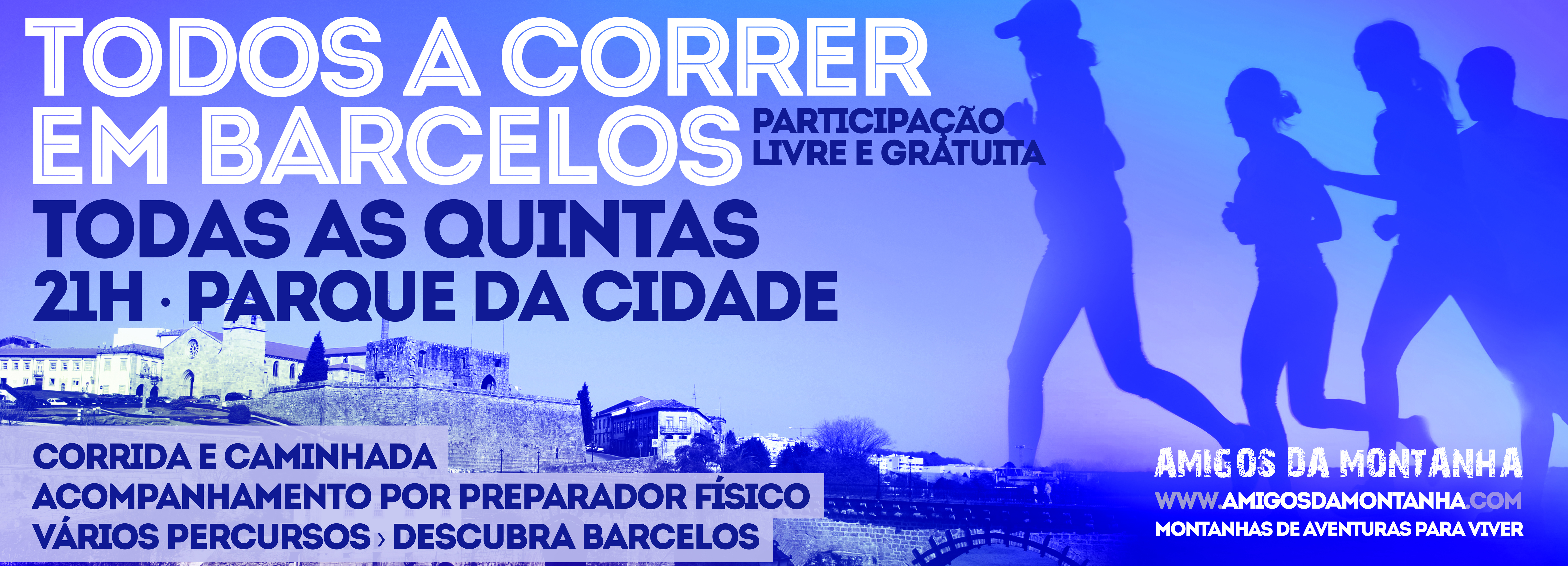 Amigos da Montanha promovem às quintas feiras “Todos a Correr em Barcelos”