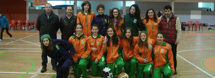 Equipa de Sub14 femininos do BCB é campeã distrital