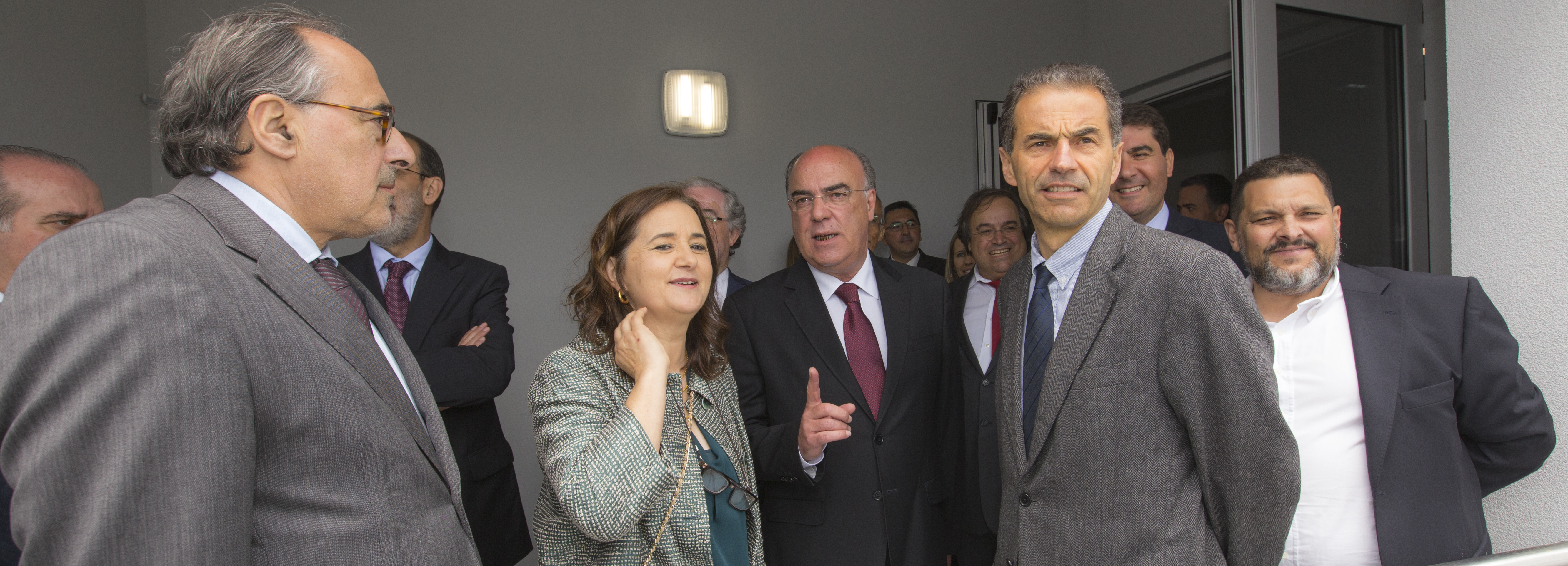 Presidente da Câmara e Ministro da Ciência na inauguração da biblioteca do IPCA