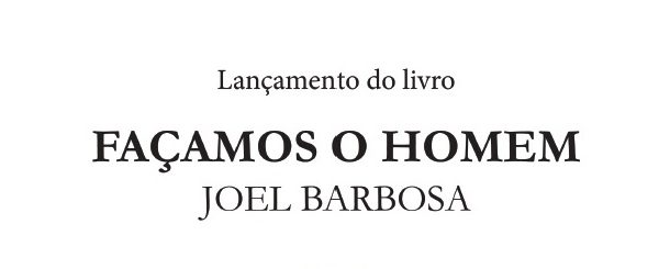 apresentação do livro “façamos o homem”, de joe...
