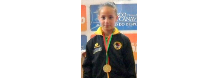 Atleta do Clube de Karate de Barcelos é campeã nacional