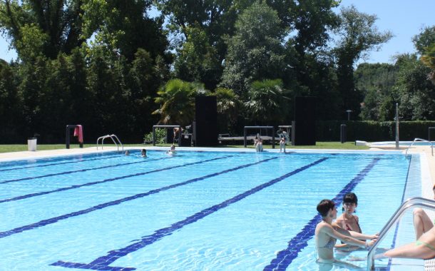 piscinas exteriores já abriram