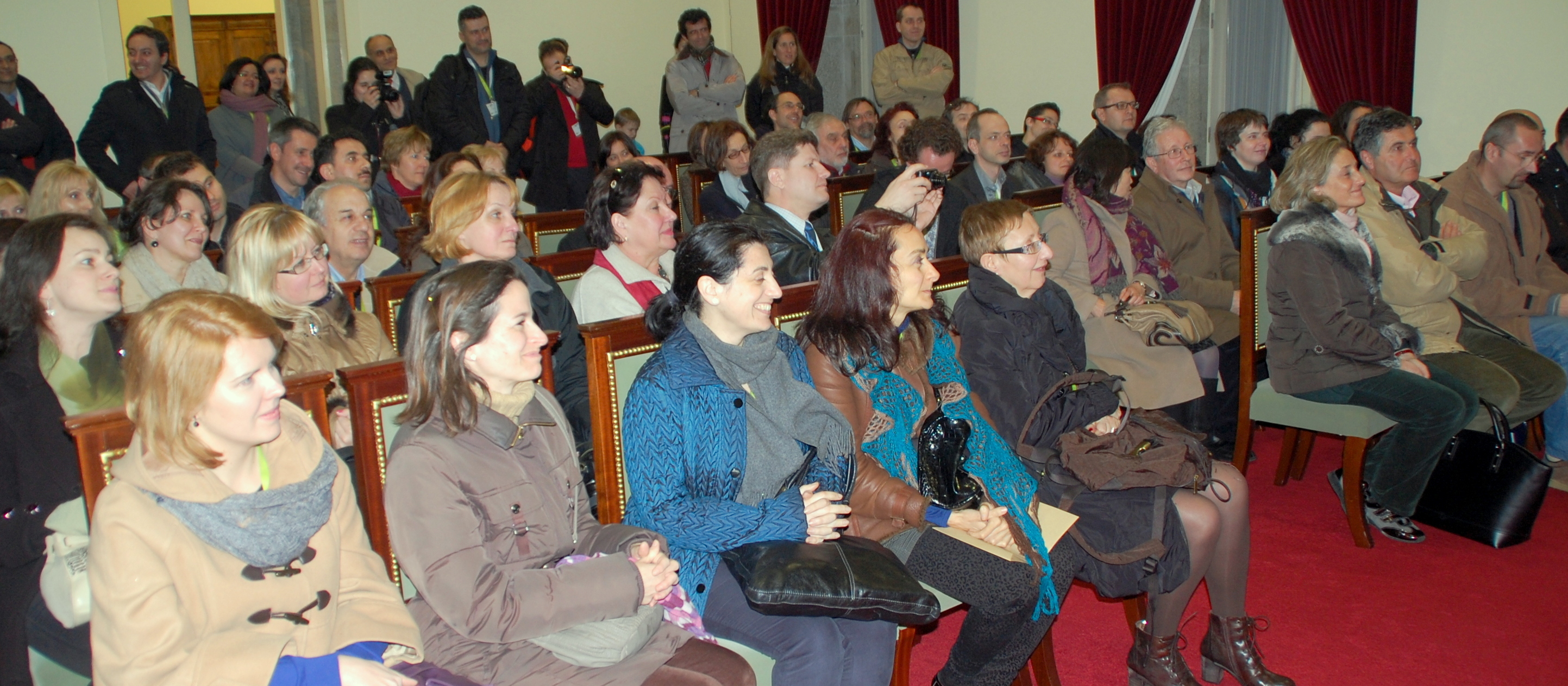 Presidente da Câmara recebeu professores participantes no Erasmus do IPCA