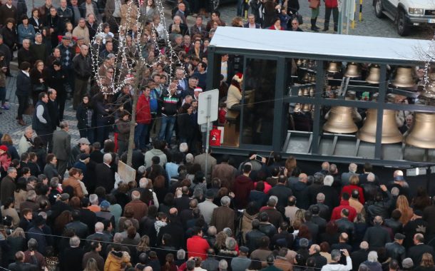 o centro da cidade de barcelos vestiu-se a rigo...
