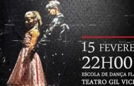 dança no teatro gil vicente no sábado, 15 de fe...