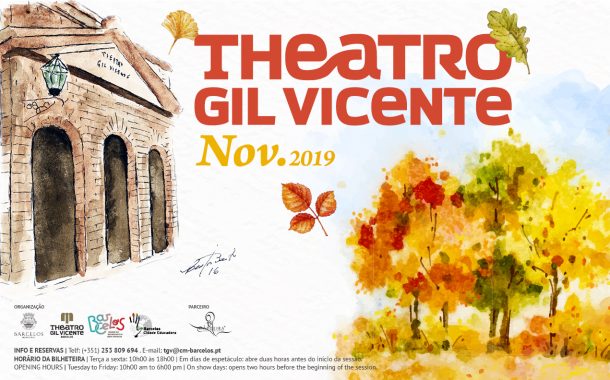 programação cultural de novembro do theatro gil...