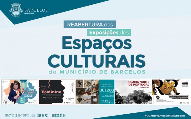 exposições patentes nos espaços municipais