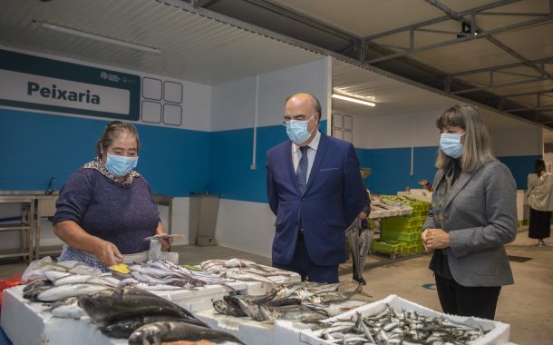 presidente da câmara visitou mercado temporário...