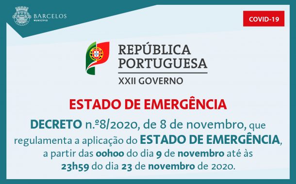 decreto n.º8/2020, de 8 de novembro, que regula...