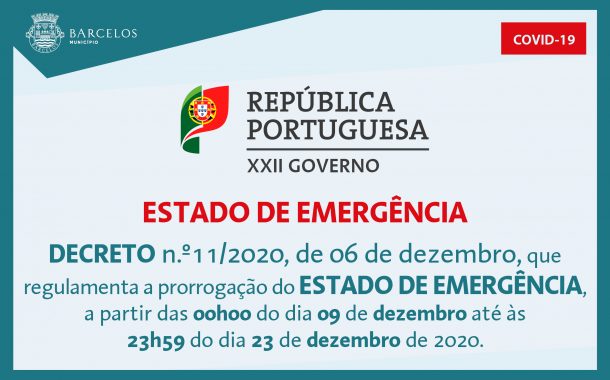 decreto n.º11/2020, de 6 de dezembro, que regul...