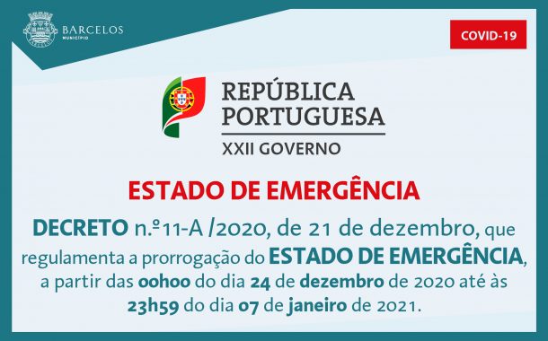 decreto n.º11-a/2020, de 21 de dezembro, que re...
