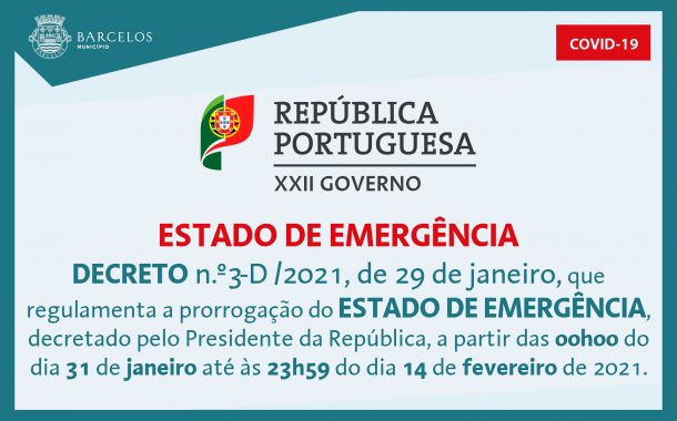 decreto n.º3-d/2021, de 29 de janeiro, que regu...
