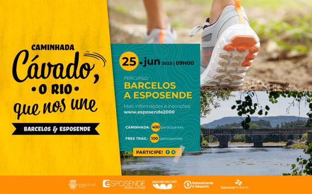 caminhada “cávado, o rio que nos une” liga barc...