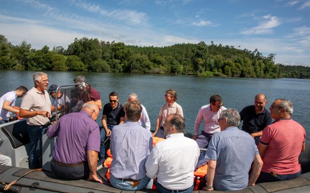 câmara mostrou limpeza do cávado aos líderes mu...