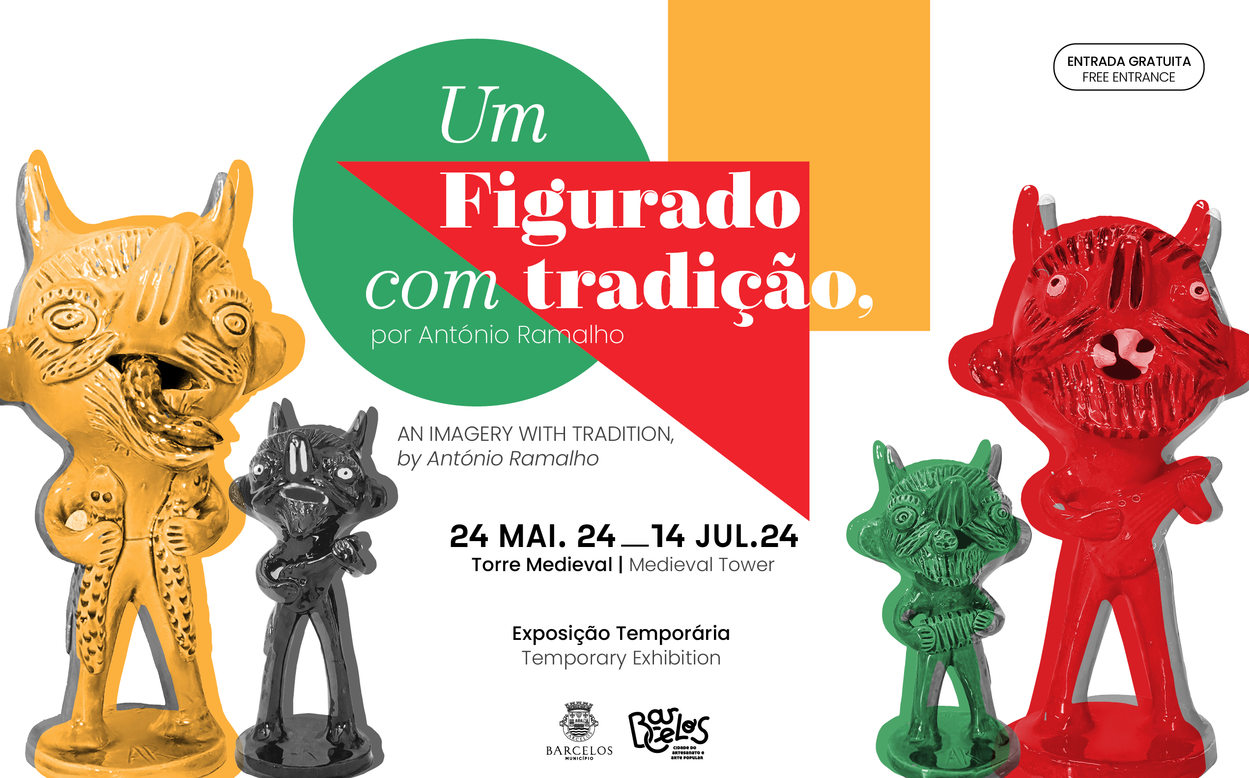 Exposições de artesanato na Torre Medieval e no Posto de Turismo