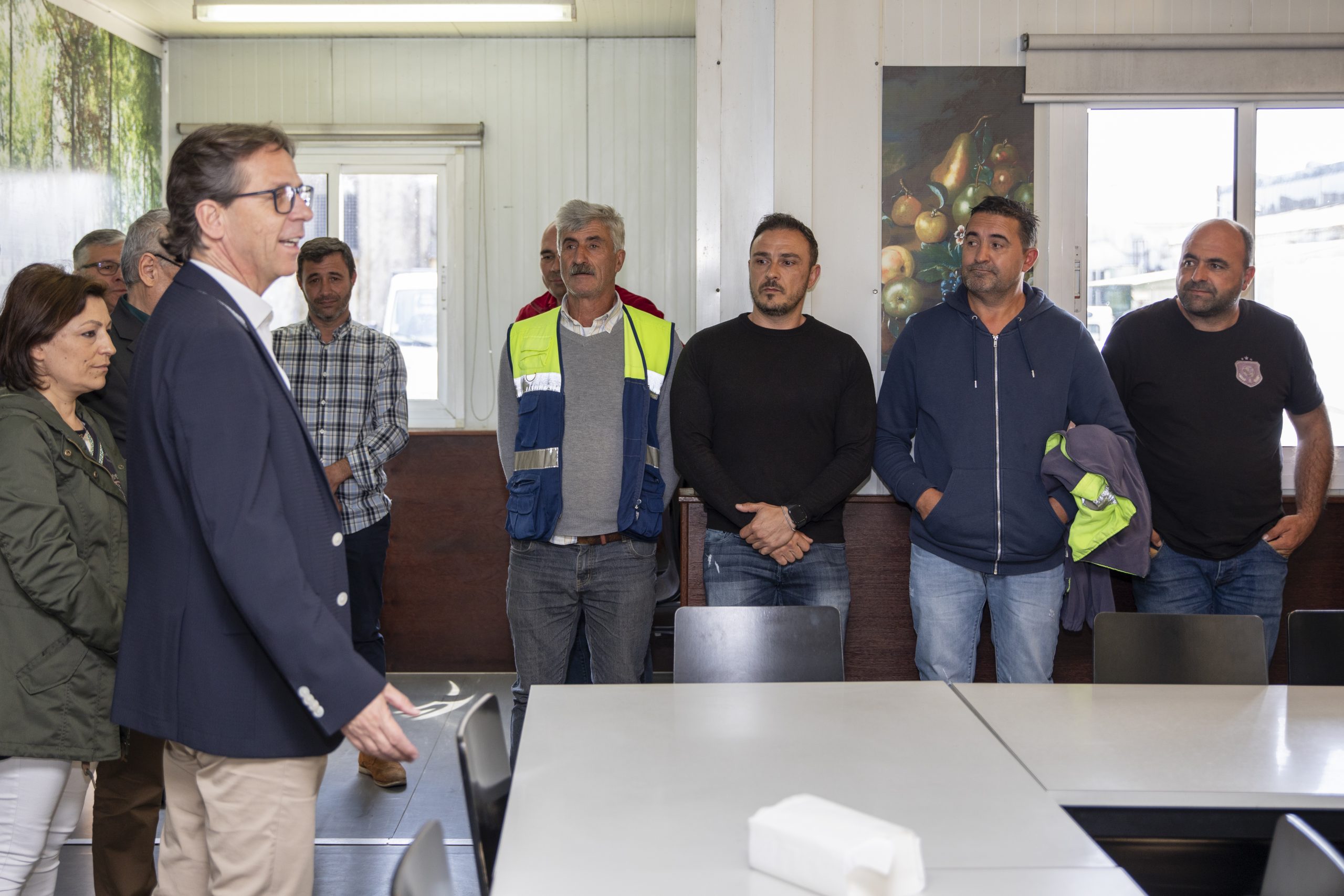 Presidente agradece aos trabalhadores o trabalho efetuado na Festa das Cruzes