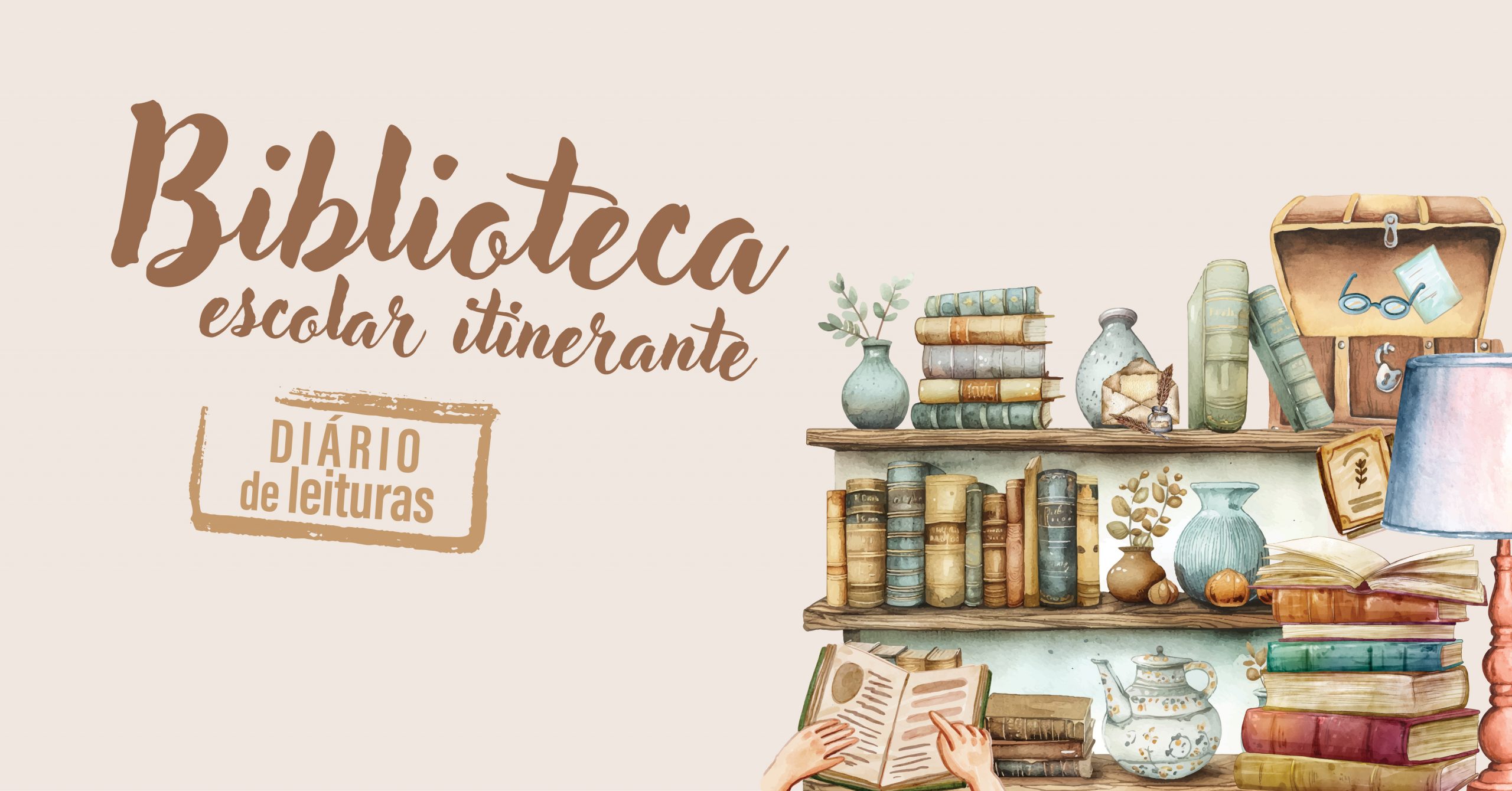 Câmara lança Diário de Leituras para Biblioteca Escolar Itinerante