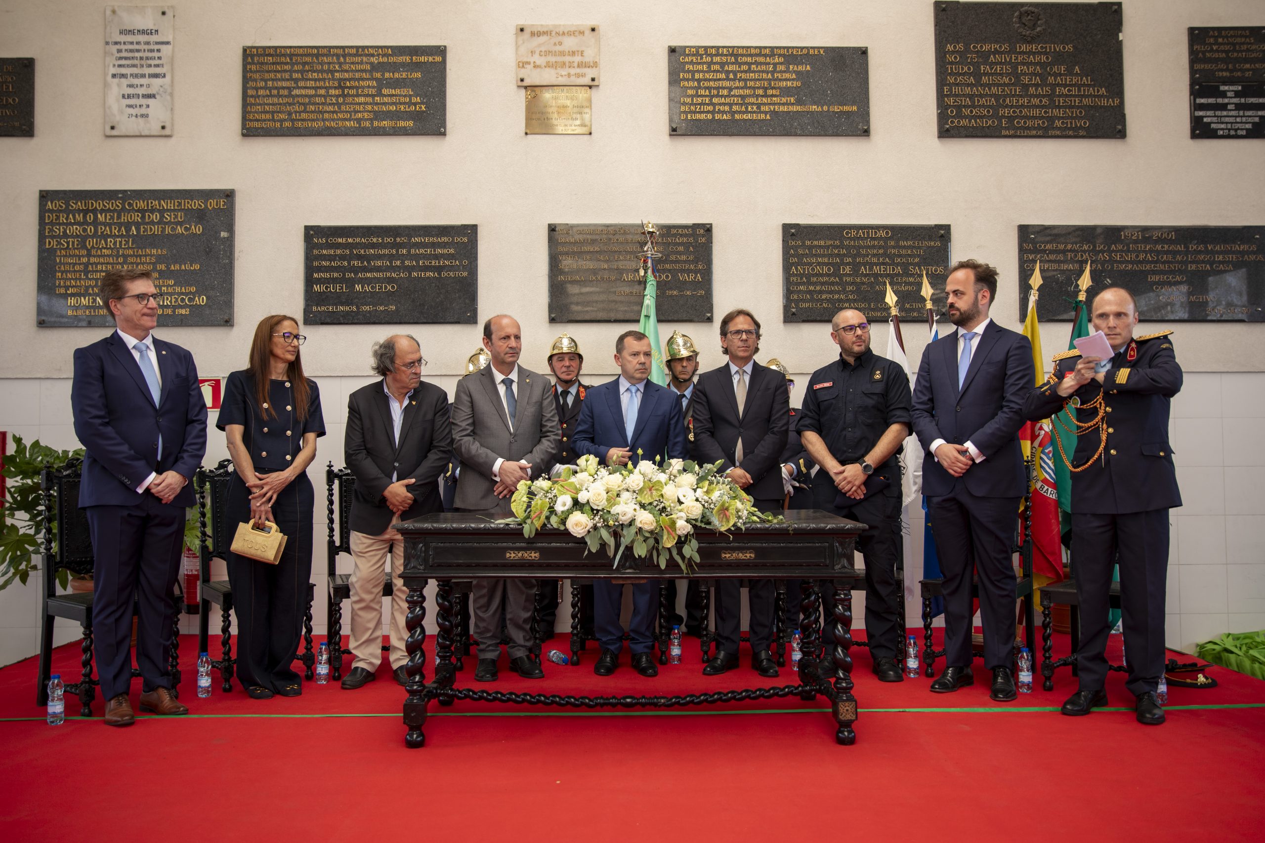 Secretário de Estado e Presidente da Câmara destacam papel fundamental dos Bombeiros de Barcelinhos nos 104 anos da Associação