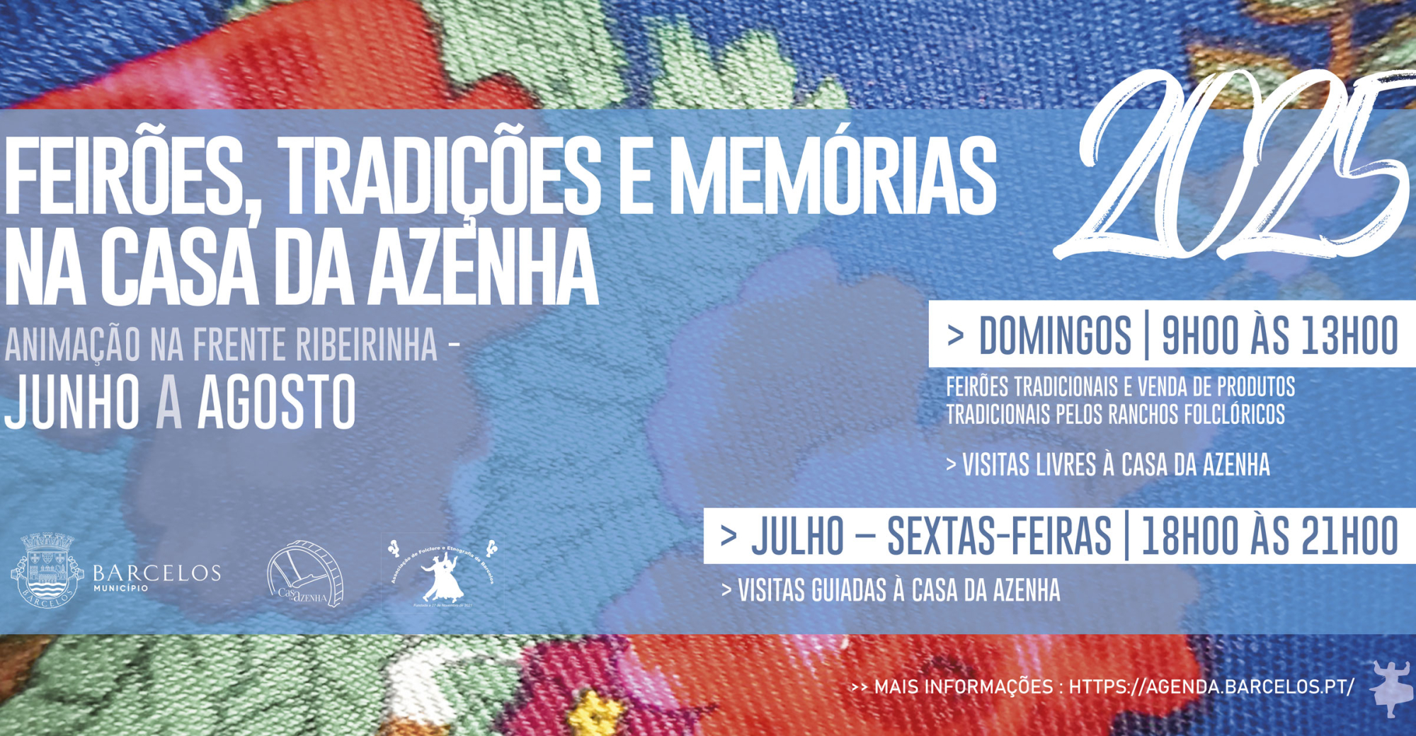“Feirões, Tradições e Memórias na Casa da Azenha” levam animação e cultura aos domingos de Barcelos