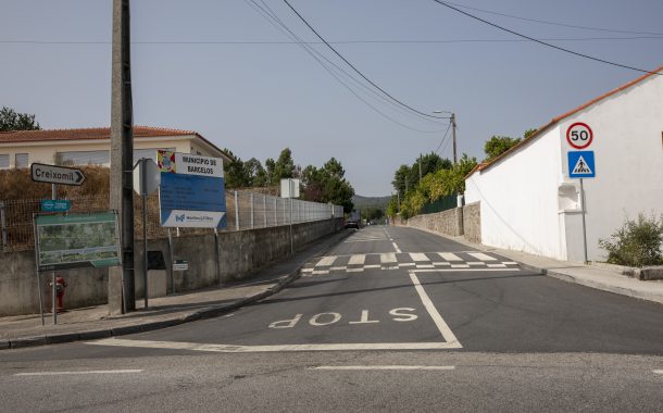 obras concluídas na estrada municipal 544-1, em...