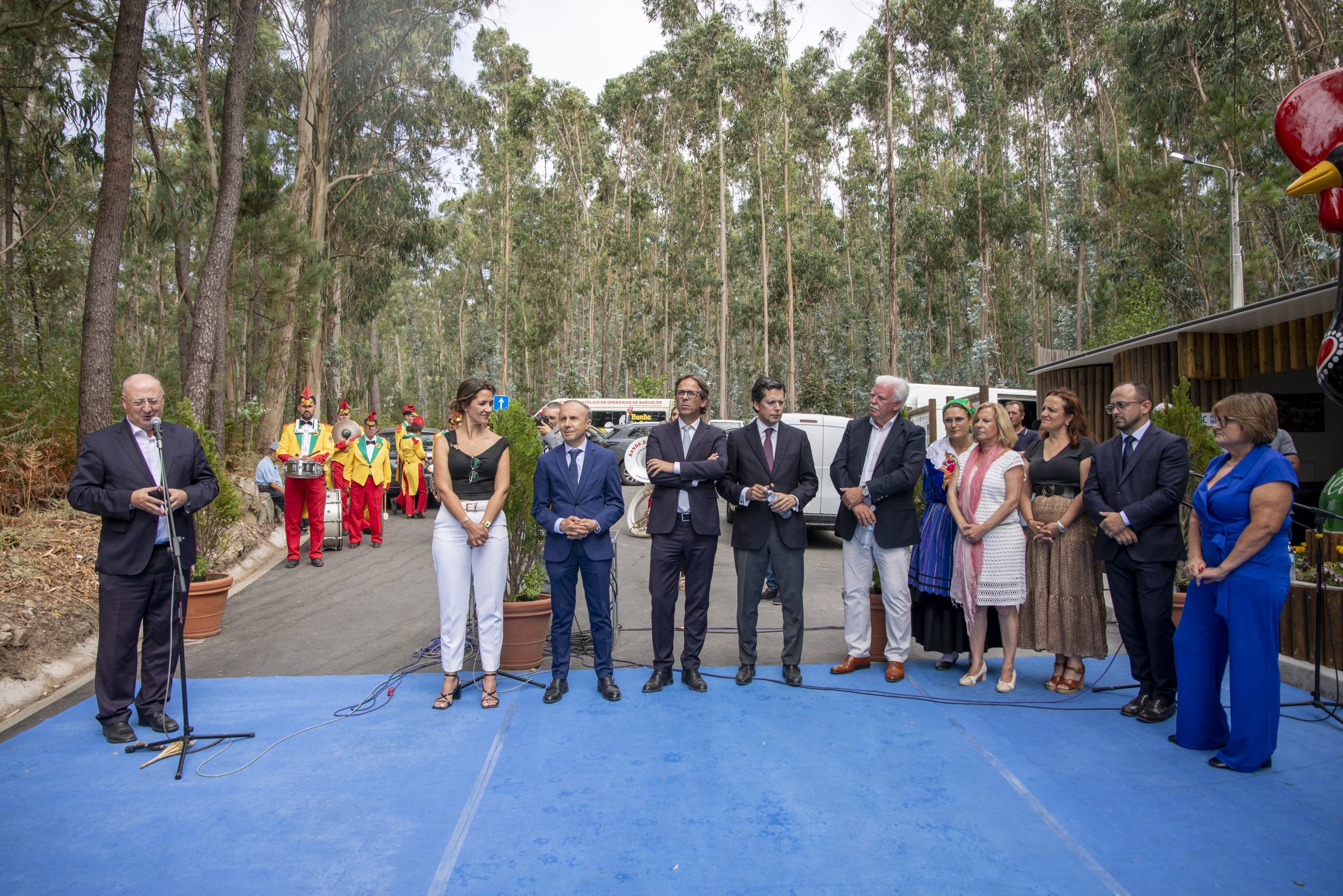 Presidente da Câmara e ministro da Agricultura visitaram Parque de Merendas do Emigrante