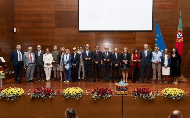 barcelos homenageou personalidades com forte li...