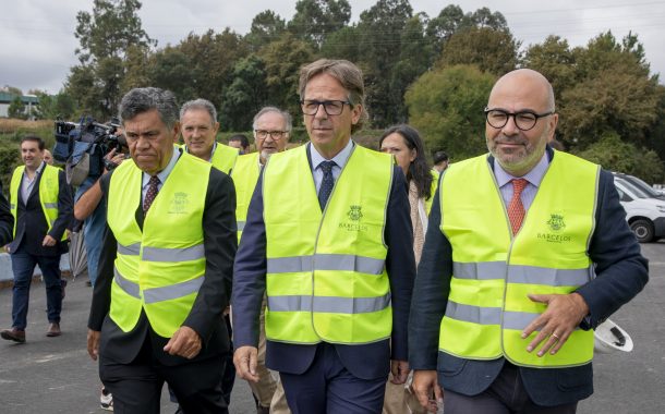 ministro das infraestruturas e habitação visito...