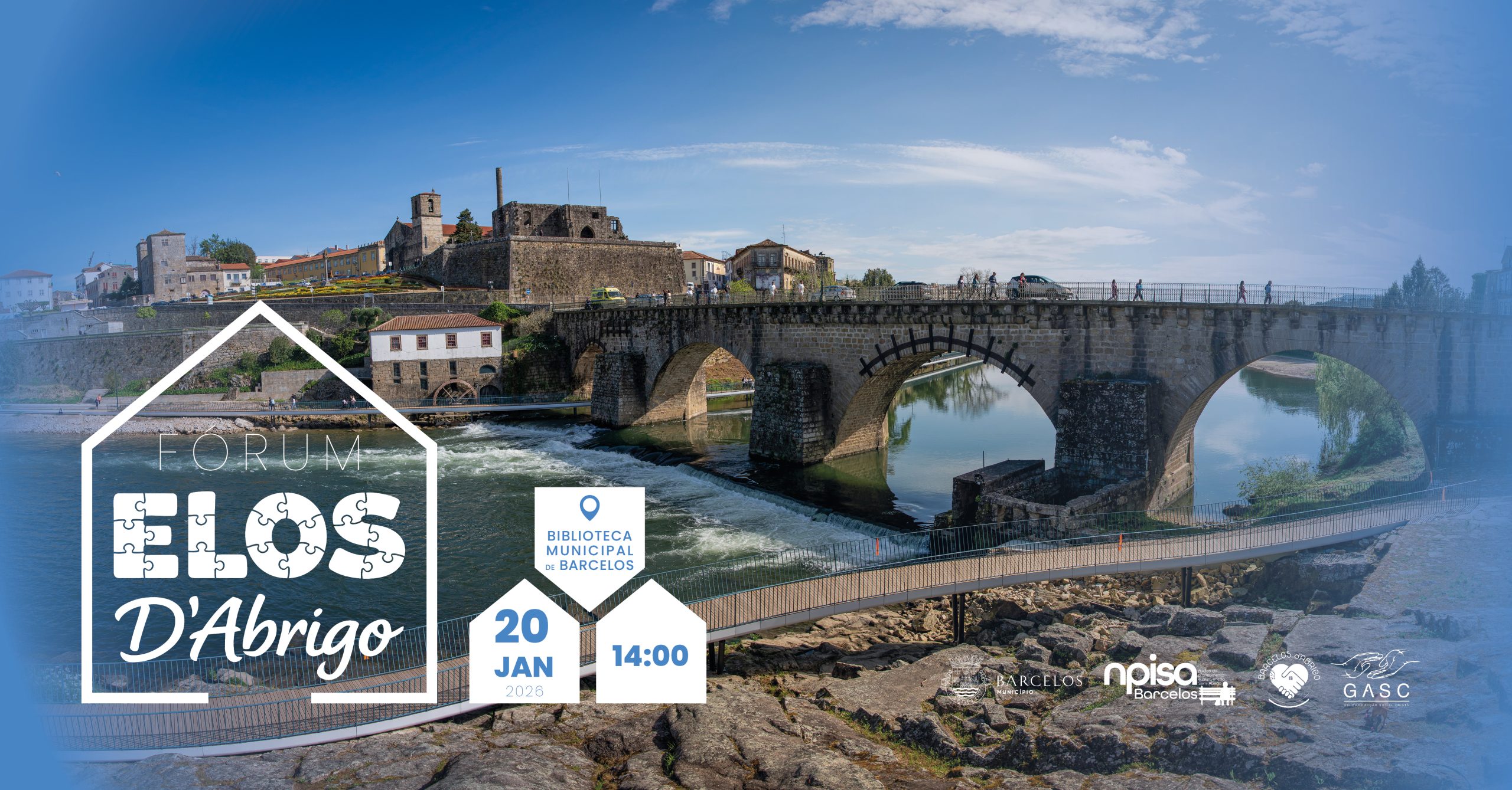 Fórum Elos D’Abrigo debate respostas integradas para a integração dos sem-abrigo em Barcelos