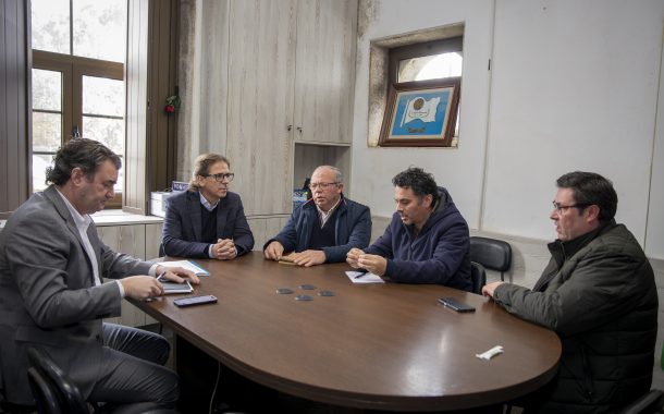 presidente da câmara visitou cristelo, gilmonde...