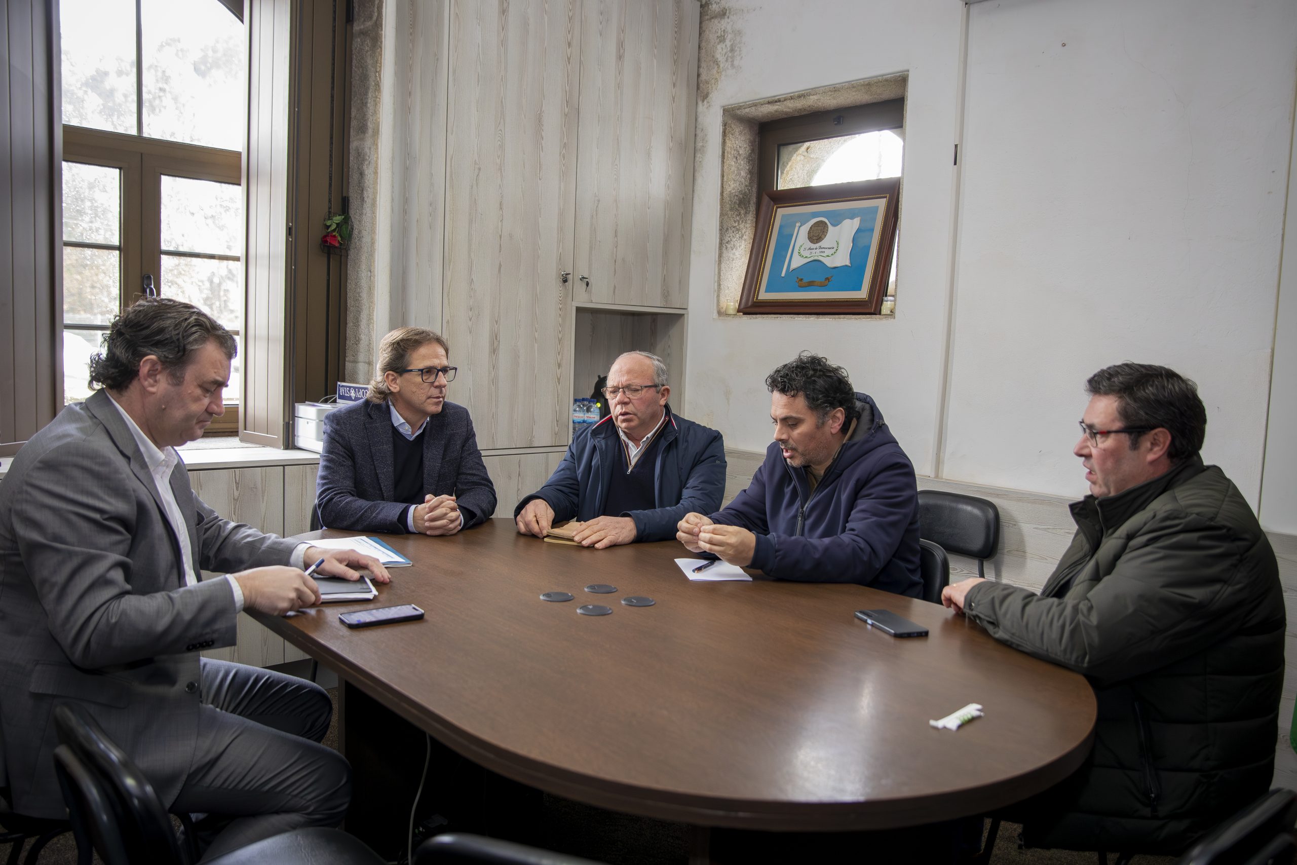 Presidente da Câmara visitou Fornelos, Gilmonde, Panque e Cossourado