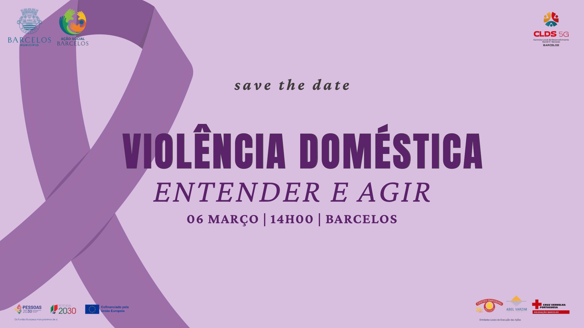 Barcelos promove tertúlia “Violência Doméstica: Entender e Agir” para reforçar a prevenção e o apoio às vítimas