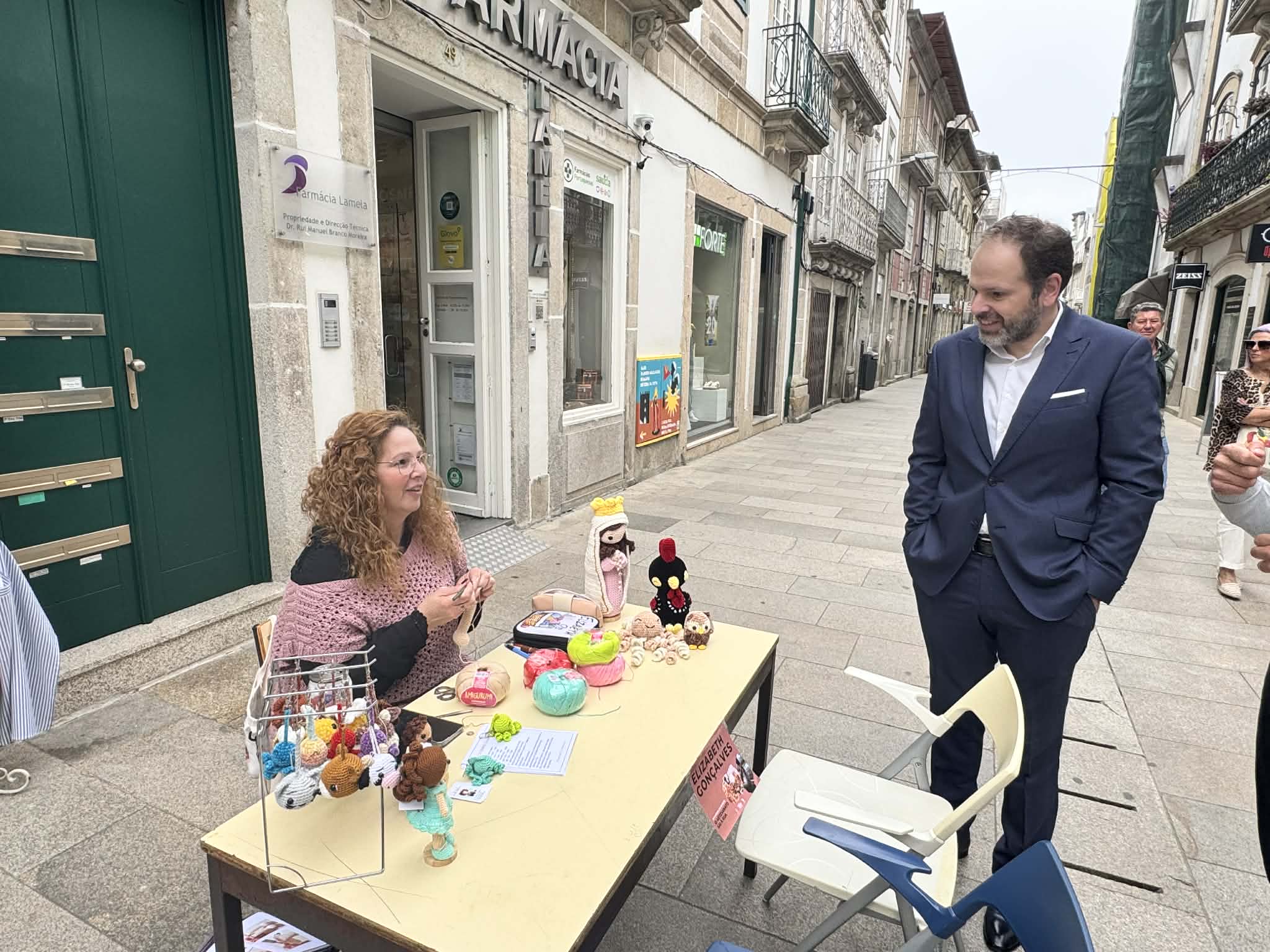 Artesanato de Barcelos saiu à rua no Dia Mundial do Artesão