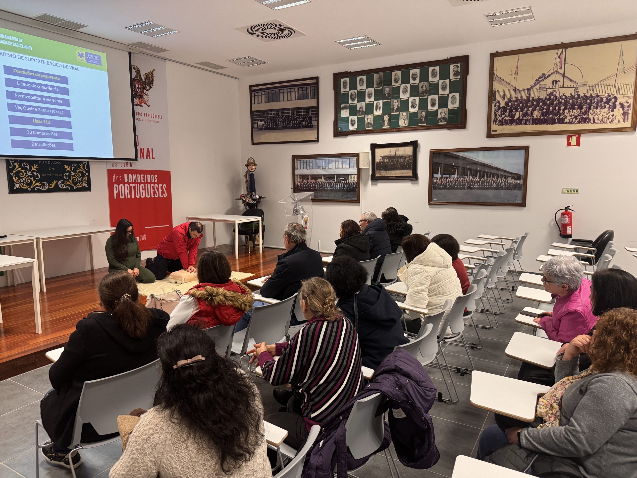 Barcelos aposta na capacitação da comunidade com formação em Suporte Básico de Vida