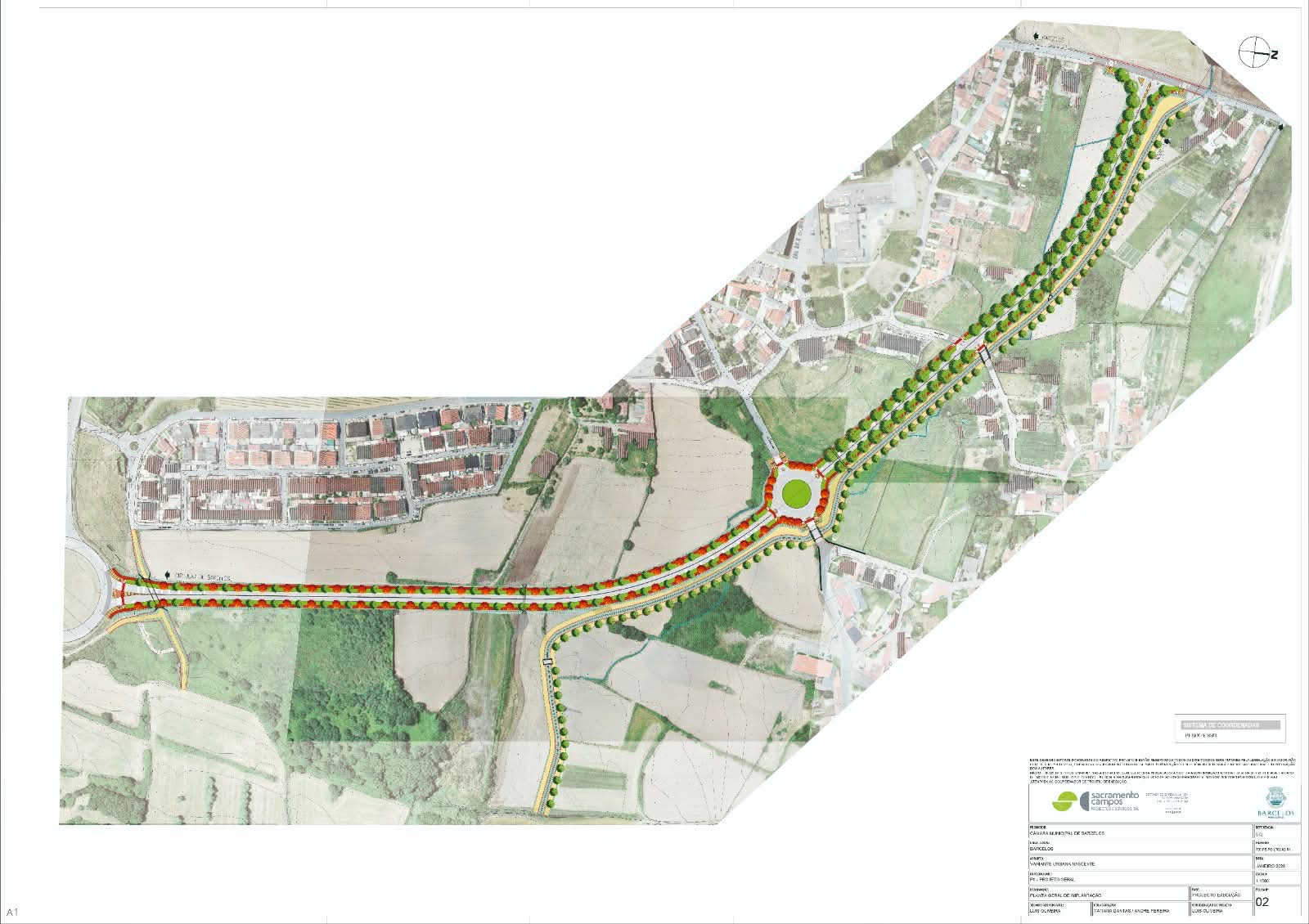 Aprovado projeto de execução da Variante Urbana Nascente de Barcelos 