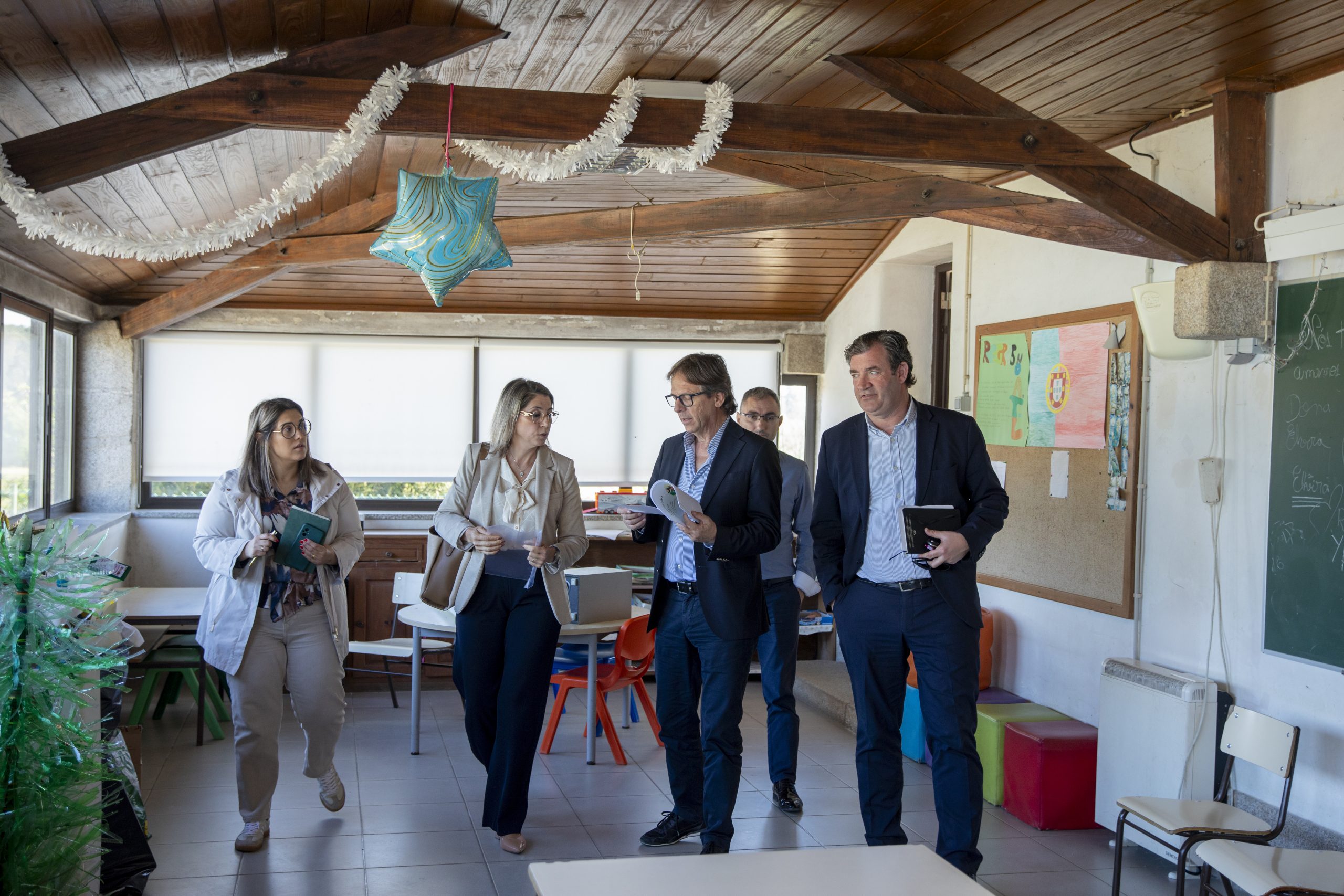 Presidente da Câmara visitou Lama, Rio Covo Santa Eulália e Vila Seca