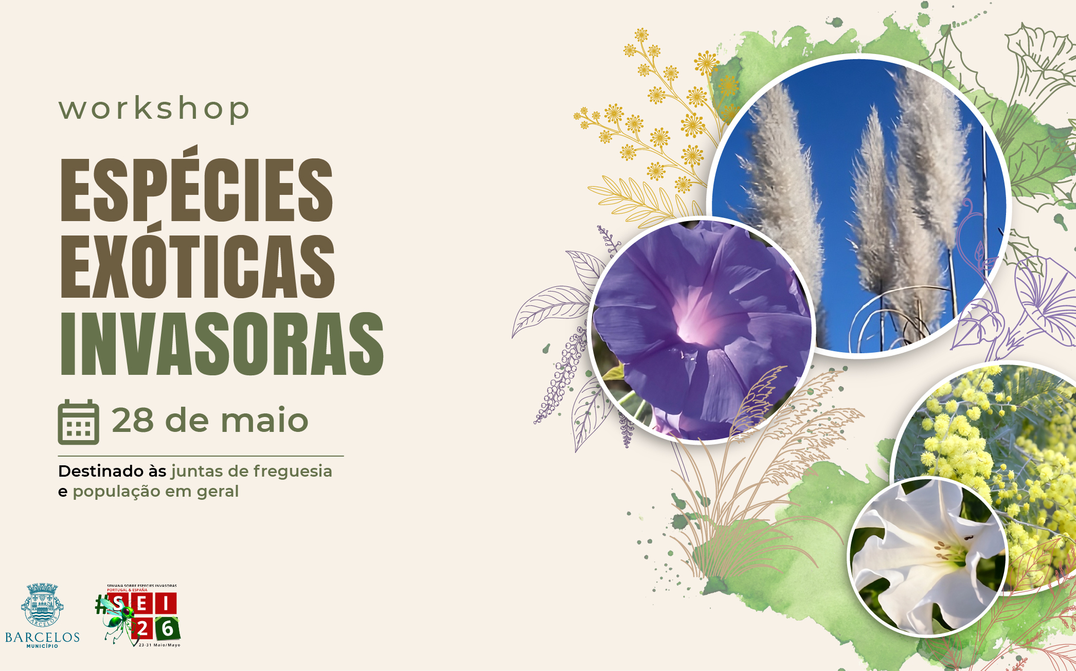 Barcelos promove workshop sobre espécies exóticas invasoras